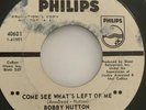 Northern Soul Promo 45/ Bobby Hutton 