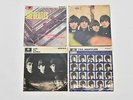 4x Beatles Vinyl LP Records With The Beatles, Please Please Me, Hard Day's Night