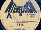 FRANCOISE HARDY 'REVE' original 1972 Australian 7