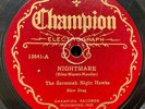 SAVANNAH NIGHT HAWKS / ALPHONSE TRENT Champion 15641 US-1928 10
