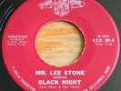 Mr. Lee Stone -Black Night- Popcorn 45 on Royal Crest - Hear