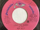 Modern Soul ROY ALLY  Love Fire Burns You've Been Good To Me PRIVATE PRESS