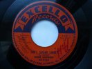 EDDIE HUDSON 45 'SHE'S SUGAR SWEET' USA EXCELLO RAW 1958 SWAMP R&B DOO WOP VG+