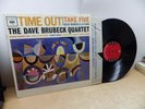 VTG RECORD ALBUM  TIME OUT DAVE BRUBECK QUARTET COLUMBIA RECORDS CL1397
