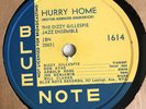 Dizzy Gillespie Jazz Ensemble 78 RPM Blue Note # 1614 w/ Don Byas