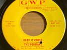 The Persians -Here It Comes- Sweet Soul Northern Soul 45 on GWP - Hear