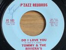 Tommy & The Riviera's -Do I Love You- Sweet Soul Mod Rocker 45 on P'Zazz - Hear