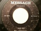 REV. ROBINSON / R. BONNER - Raw Blues Black Gospel - Run On - MESSAGE ?