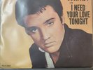 ELVIS PRESLEY RARE DEMO 7” VINYL RECORD A FOOL SUCH AS I RCA2697 VG+ / VG+
