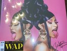 Stamped Cardi B WAP Limited Edition Gold Vinyl Megan Thee Stallion NEW/SEALED