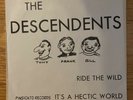 Descendents, Ride The Wild, 7” Vinyl, Black Flag, Minutemen, Husker Du, punk