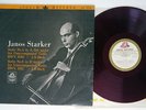 JANOS STARKER BACH CELLO SUITE NO.4&6 ANGEL AA-7018 Japan RED FLIPBACK COVER LP
