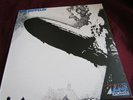 LED ZEPPELIN FIRST ALBUM 588171 TURQUOISE LETTERING COVER. PLUM & ORANGE LABEL.