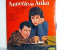 ANNETTE SINGS ANKA AUTOGRAPHED  7