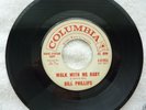 COUNTRY CROSSOVER - BILL PHILLIPS - Walk With Me Baby - Columbia PROMO