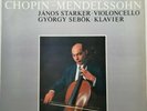Chopin / Mendelssohn: Cello Sonatas / Janos Starker / Philips LP 838 401 AY P/S