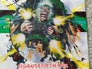 Iron Maiden No Prayer For The Dying vinyl Picture Disc Signed By Steve Harris