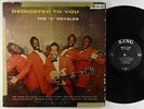 5 Royales - Dedicated To You LP - King Small No Crown DG
