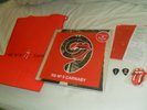 ROLLING STONES - STICKY FINGERS RS NO9 CARNABY ST RED VINYL + BAG + PROMO ITEMS