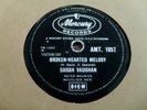 SARAH VAUGHAN: BROKEN HEARTED MELODY / MISTY 1959 MERCURY 78RPM EX- VERY RARE