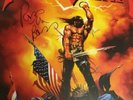Manowar Kings Of Metal Signed By Ross The Boss Vinyl