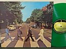 THE BEATLES Abbey Road 1978 APPLE Green Vinyl UK Press NM Vinyl EX Jacket