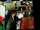 THE DAVE BRUBECK QUARTET NEWPORT 1958 LP (COLUMBIA CS 8082 1959 DG) VG++ Vinyl