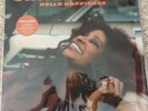 CHAKA KHAN HELLO HAPPINESS RARE LTD CORAL COLOUR VINYL POSTER DL CODE & PVC NEW