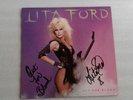 Lita Ford -  Out For Blood Vinyl ( Original Signiert )