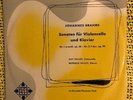 SAMPLE COPY  TELEFUNKEN LT 6584-BRAHMS -Cello & Klavier- G. FALLOT & M.FALLOT