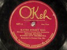 78 RPM -- Bennie Moten's Kansas City Orchestra, Okeh 8277, E-V+ Jazz