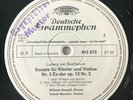 DGG 643670 WHITE TEST PRESS BEETHOVEN-Sonate Violine & Klavier- MENUHIN, KEMPFF