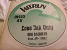 12” Hitrun Dub From The Ghetto Crytuff All Stars Bim Sherman Love Jah Only Vg+