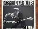 ROSSINI Overtures PIERINO GAMBA DECCA SXL.2266 WBG STEREO UK ED2 VINYL LP