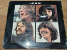 THE BEATLES - LET IT BE - UK LP 1ST PRESS 1970  2U/2U RARE RED APPLE LOGO
