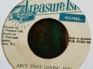 All My Tears Come Rolling Alton Elis Duke Of Earl Treassure Isle 7 inch exc con.