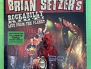 Brian Setzer Rockabilly Riot  live from the planet 3LP vinyl color vinyl sealed