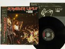 IRON MAIDEN LIVE + ONE EMI EMS-41001 Japan OBI VINYL LP12