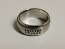 RARE ROLLING STONES - 1989 'STEEL WHEELS' - PROMO RING - JAGGER/ RICHARDS - HOF