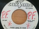 Reggae 45 -  The Victor's- Things Come To Bump - The Lyrics - Hear What The Old