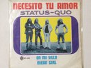 STATUS QUO-NECESITO TU AMOR-EP MEXICO 1973 RARE