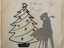 UNIQUES Merry Christmas Darling/Rock n Rudolph DOO WOP ROCKER 45 Pic Slv *hear*