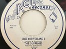 SUPREMES Just for You and I/Don't Leave Me Here to Cry DOO WOP R&B 45 *hear*