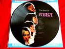 ABBA - THE BEST OF ABBA - ORIG 1985 1st PRESS VINYL PICTURE DISC LP - N/MINT