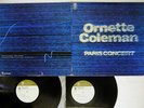 ORNETTE COLEMAN PARIS CONCERT TRIO PA-7169,70 Japan VINYL 2LP