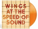 Paul McCartney WINGS AT THE SPEED OF SOUND LP BRAND orange VINYL color
