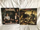 THE POGUES  -  RUM SODOMY & THE LASH and RED ROSES FOR ME VINYL LPs.