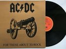 AC/DC For Those About To Rock 1981 OZ Albert Production g/fold VG++/VG++