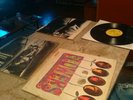 The Rolling Stones - Sticky Fingers LP vinyl and Flowers December children