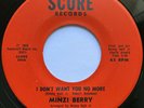 NORTHERN SOUL . MINZI BERRY : I Don’t Want You No More